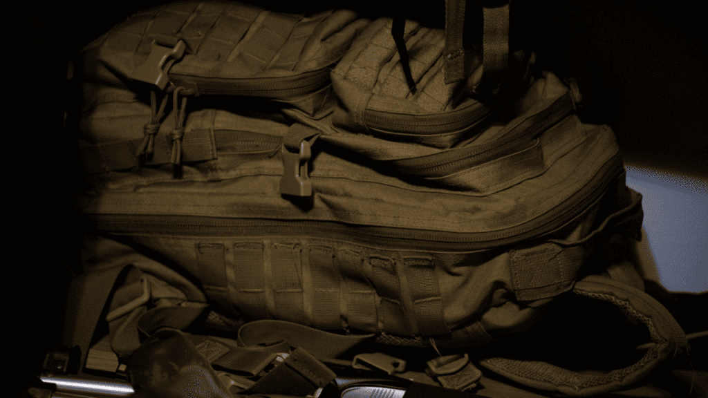image of a backpack for outdoor activity rucking