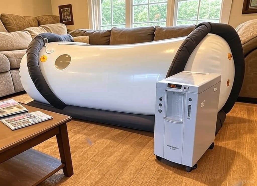 Image a the Warrior Willpower Hyperbaric Oxygen Chamber